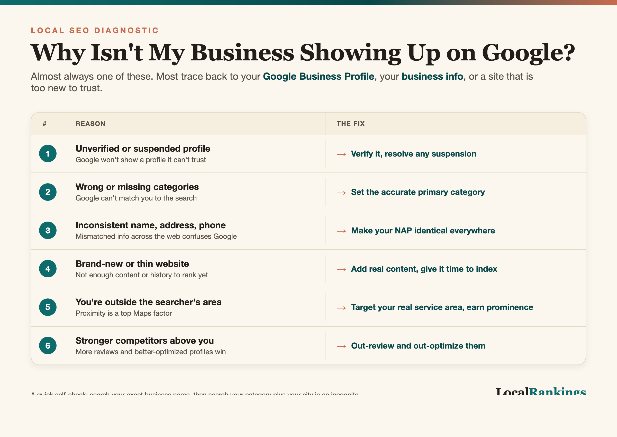 Why Isn't My Business Showing Up on Google in Tampa Bay?